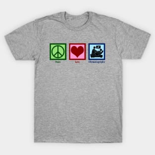 Peace Love Ultrasonography T-Shirt